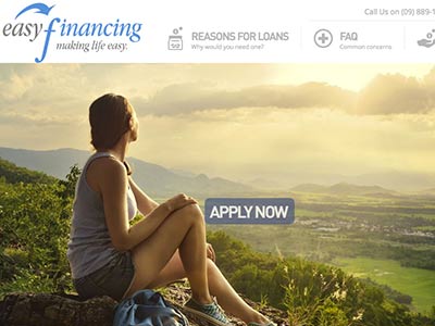 Easy Financing homepage