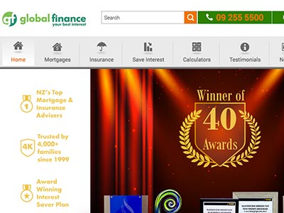 Global Finance homepage