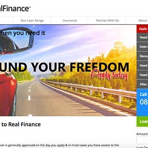 Real Finance homepage