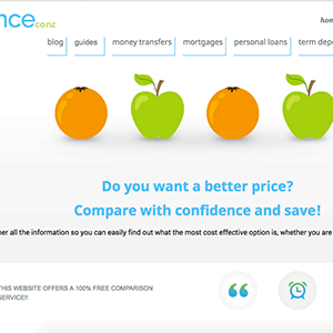 finance.co.nz homepage