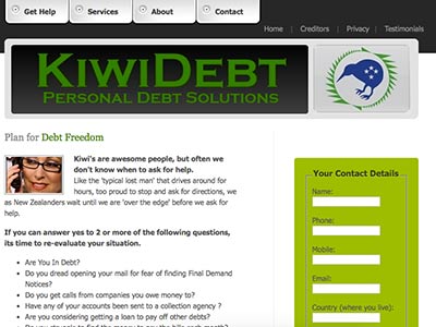 kiwi debt debt counselling