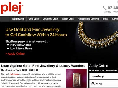 Plej homepage