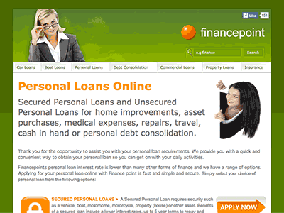 finance point personal loans