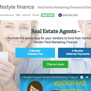 Lifestyle finance homepage