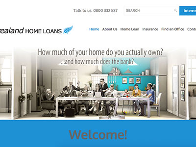 New Zealand Home Loans homepage