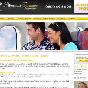 Alternate Finance homepage