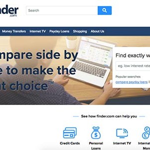 finder.co.nz homepage