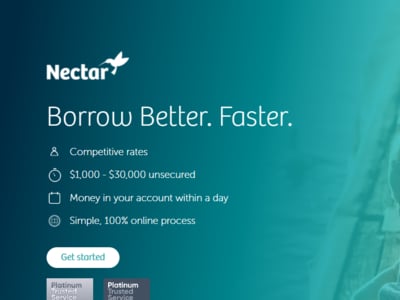 Nectar homepage